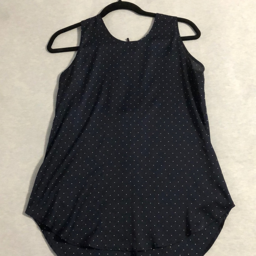 Ann Taylor Polka Dot Tank Top